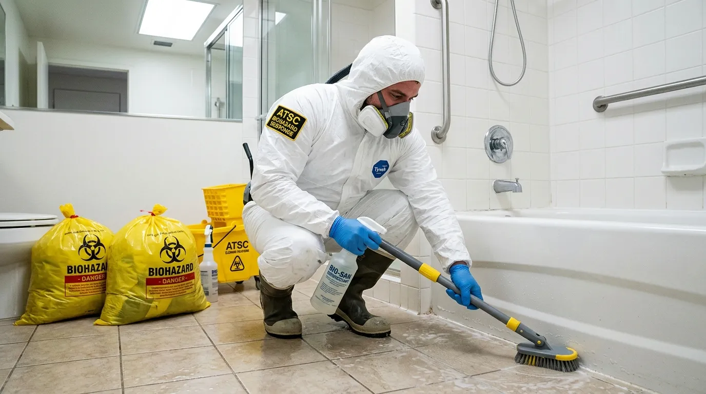 Decontamination equipment deployed for Blood Cleanup in Kaufman